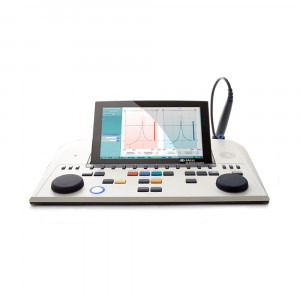 AA222 - kombinirani timpanometer in avdiometer, ki združuje timpanometrijo in avdiometrijo v eni napravi.