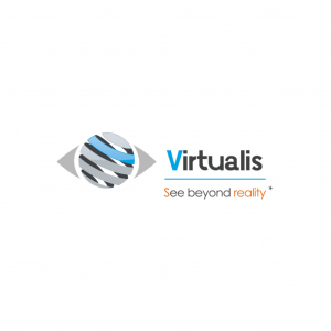 Virtualis See beyond reality logo